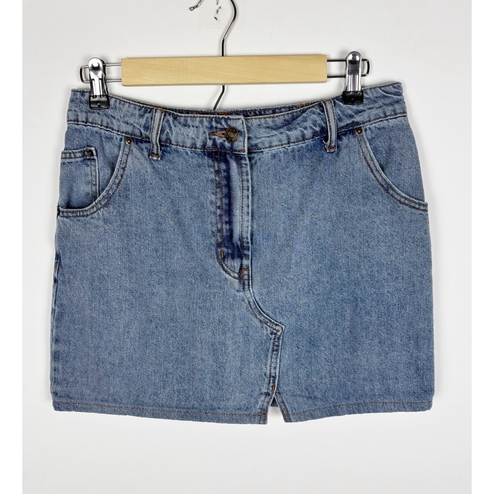 Lioness Denim Mini Jean Skirt Size Medium